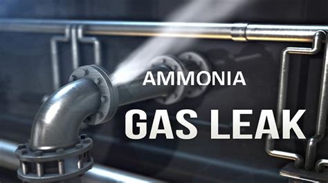 amonia leak|Even the smallest ammonia leak can be dangerous